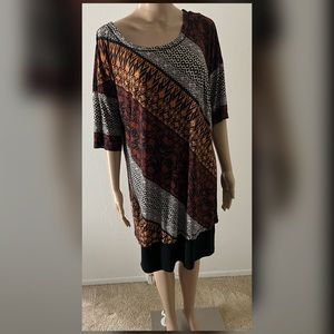 Covington Multi Print Dress